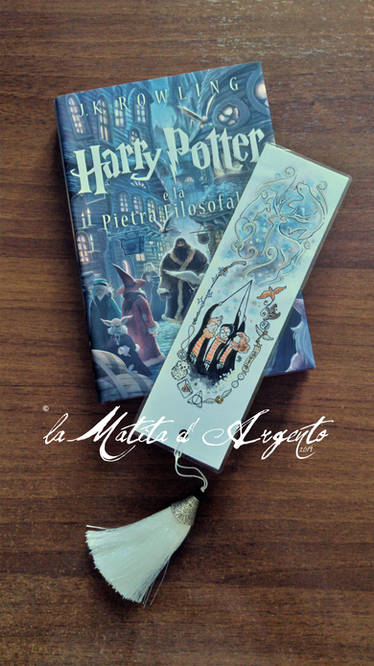 Harry Potter Book Mark Design Idea by AlienConspirest on DeviantArt