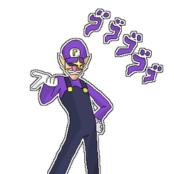 Waluigi Menacing