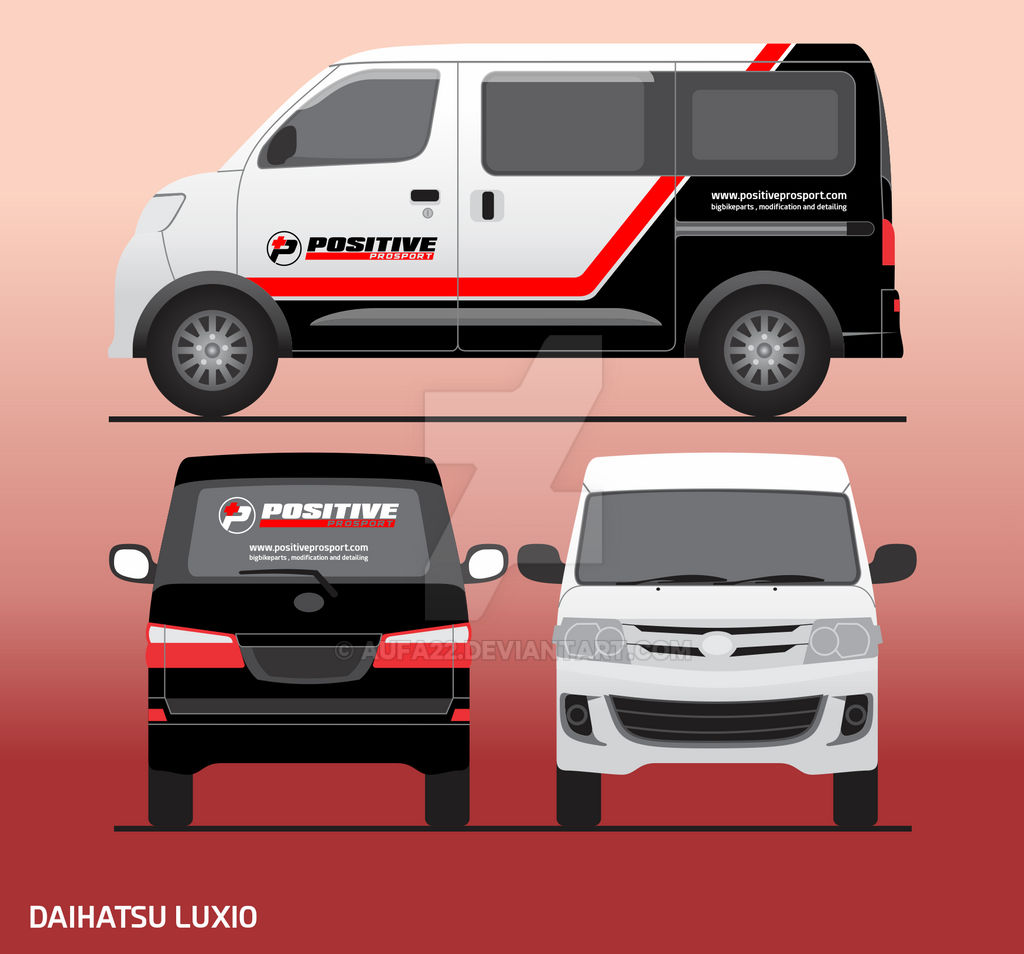 DAIHATSU LUXIO - depan belakang - LIVERY 001 by aufa22 on DeviantArt