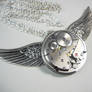 Steampunk Angel Necklace