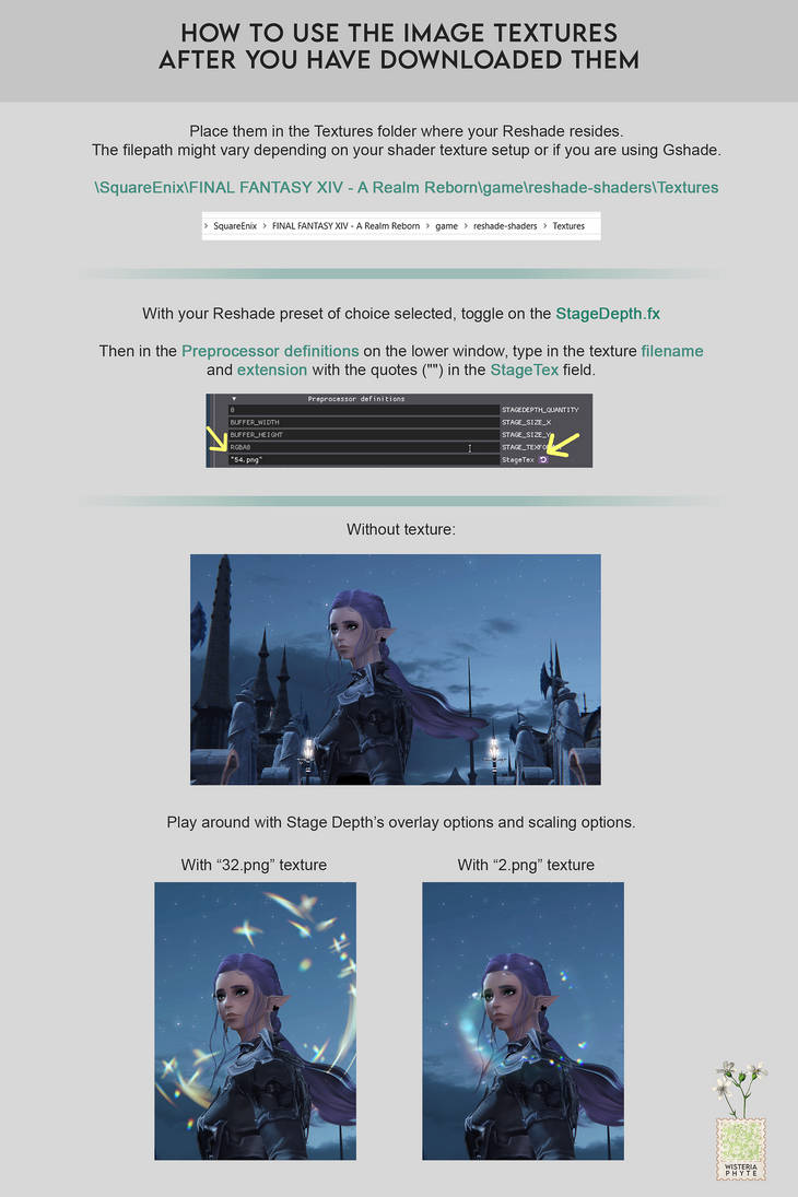 Reshade File Structure Example How to use in Reshade by wisteriaphyte on DeviantArt