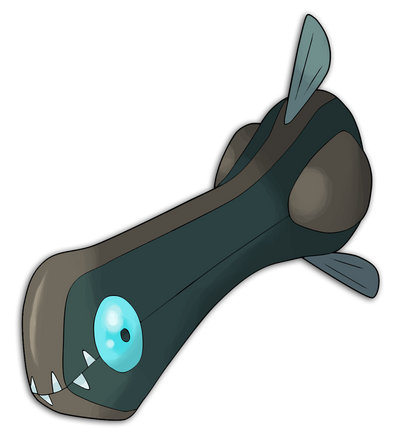 Scaphard, the Scabbard Fish Fakemon by xXDeviousPixelXx