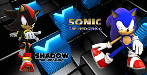 Sonic and Shadow - Wallpaper