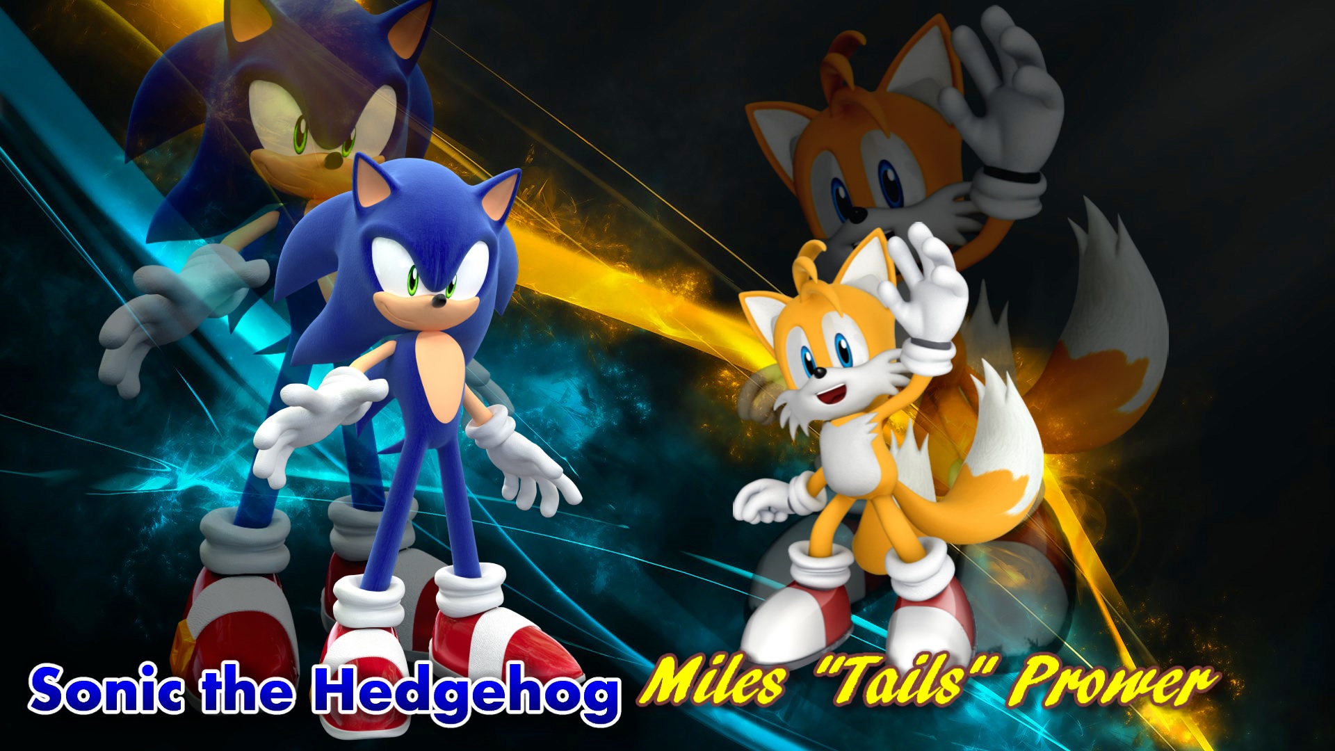 Sonic and Tails - Wallpaper [2](request)