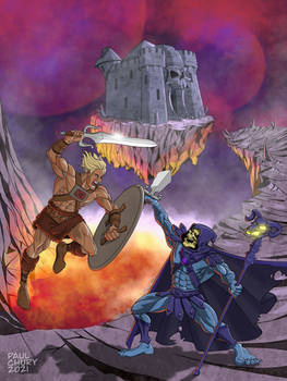 He-Man against Skeletor