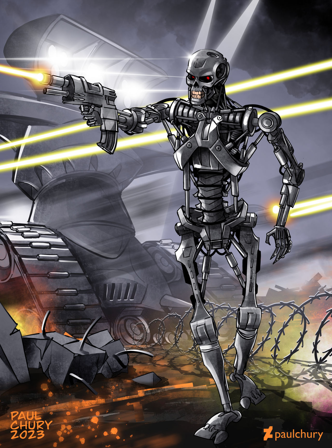 Terminator by paulchury on DeviantArt