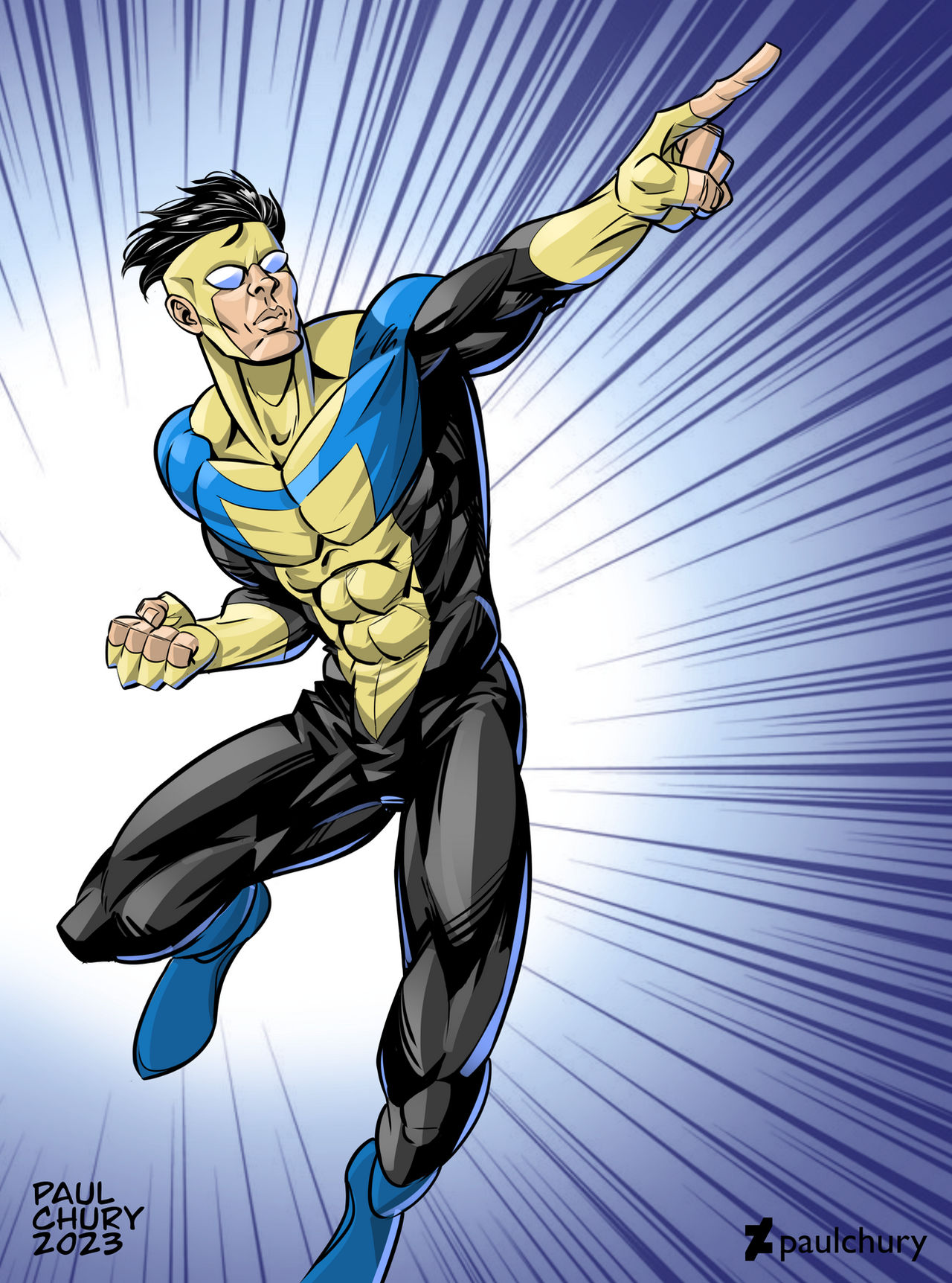 Invincibe Humans Running Invincible by paulchury on DeviantArt