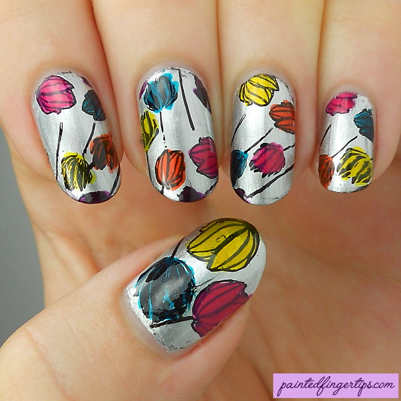 Tulip-leadlighting-nail-art