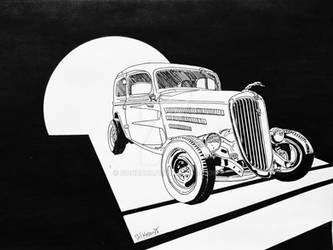 1937 Ford Sedan Hotrod