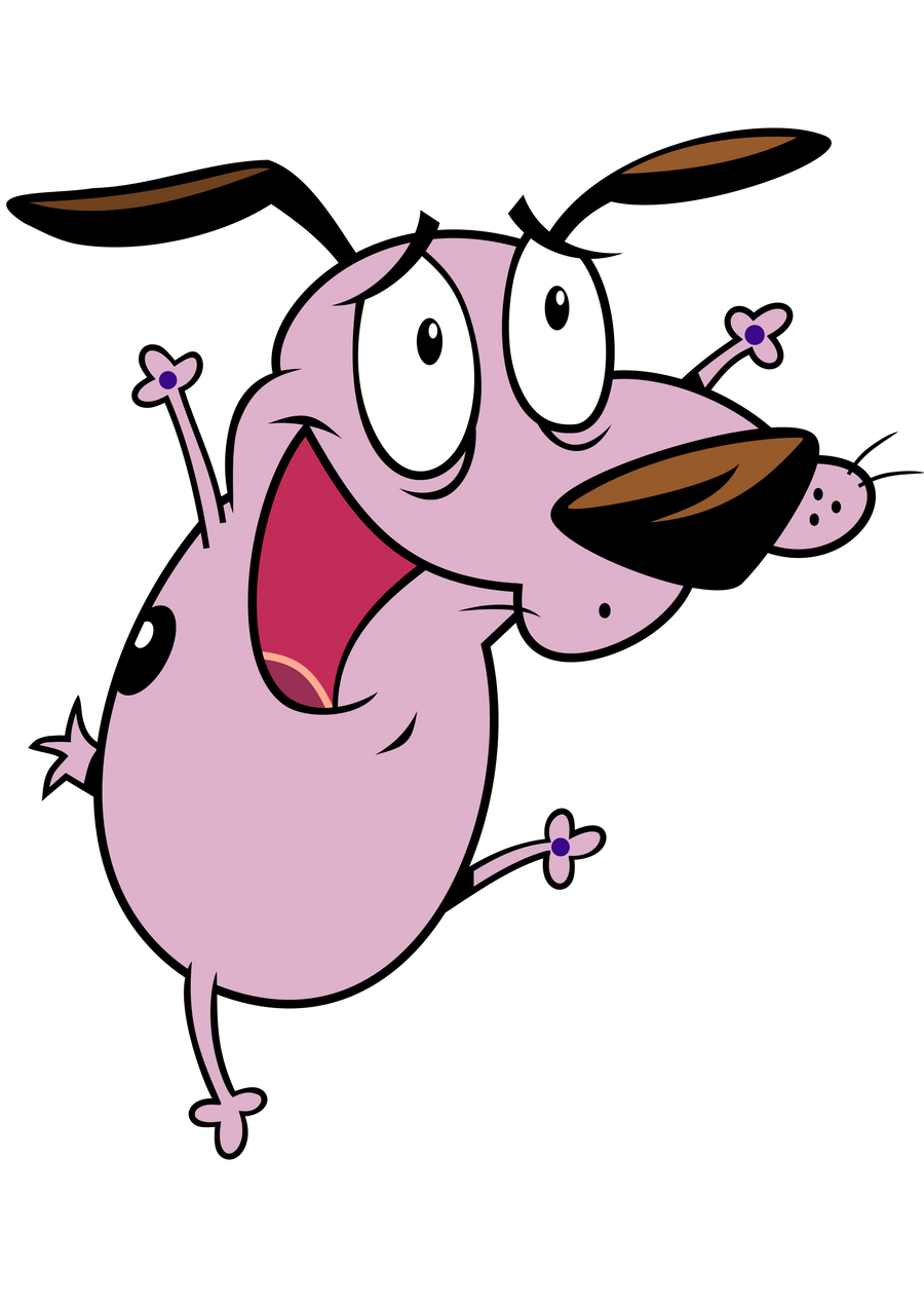 Courage the Cowardly Dog! by Drakefire3k on DeviantArt