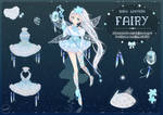 [CLOSED] Snow Lantern Fairy Adopt #3