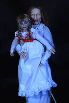 Bathsheba-Conjuring Annabelle handmade figures