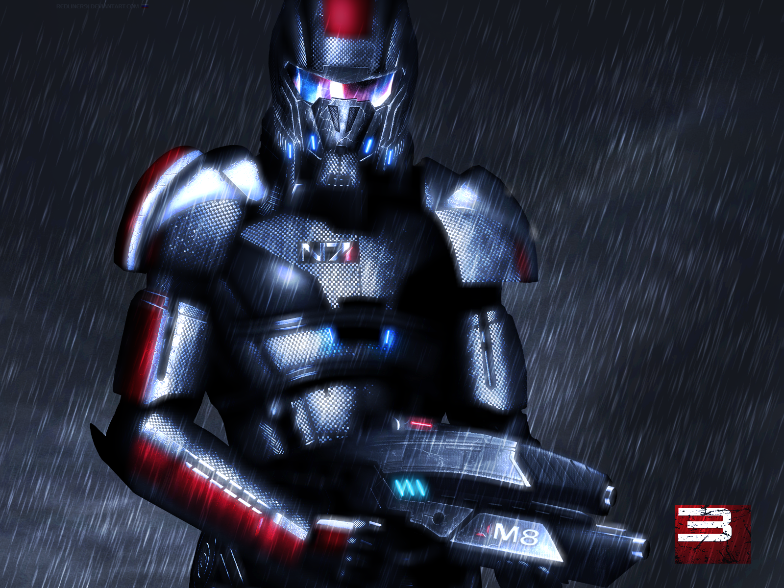 Mass Effect 3 Shepard Rain Edition Vol 1 Second