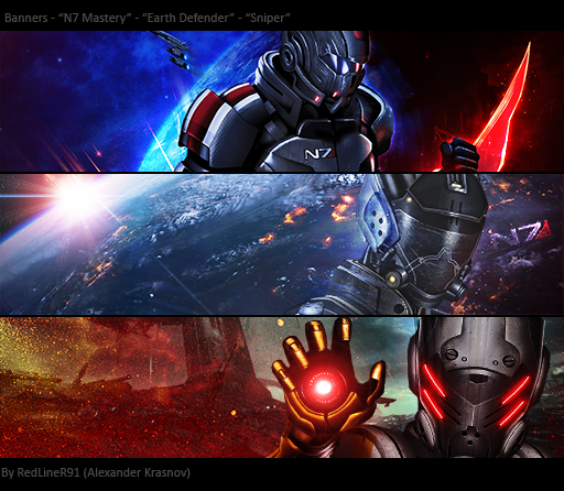 Mass Effect 3 Bioware Banner Contest (RedLineR91)