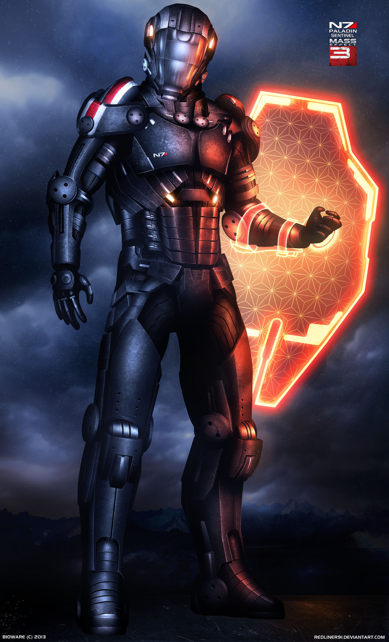 Mass Effect 3 N7 Paladin V2 13 By Redliner91 On Deviantart Mass Effect 3 N7 Paladin V2 13 By Redliner91 On Deviantart