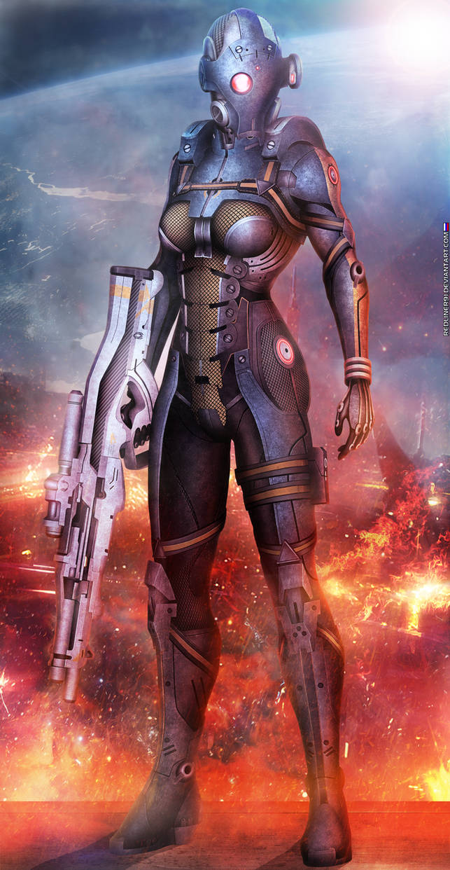 Mass Effect 3 Cerberus Nemesis (2014) by RedLineR91 on DeviantArt