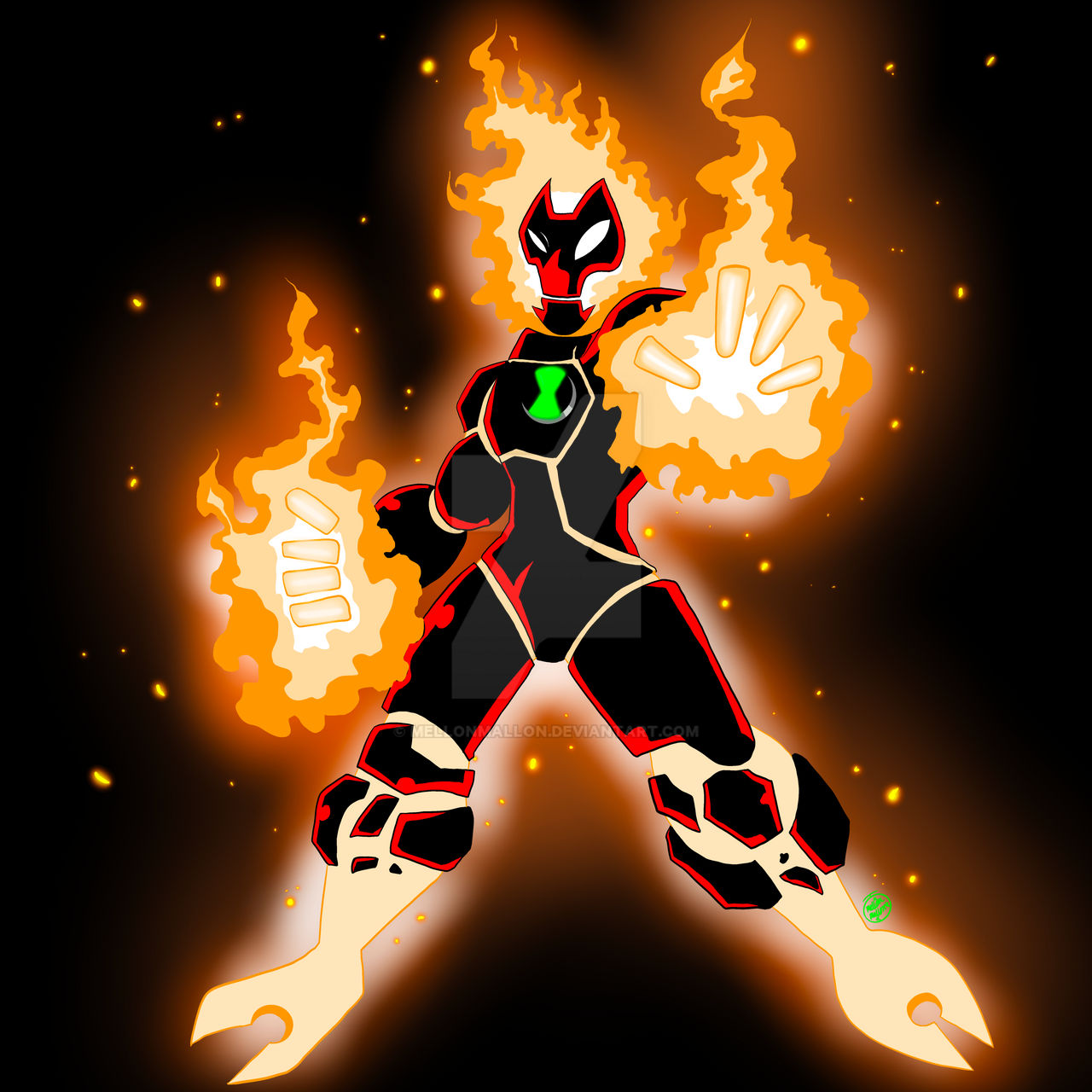 Heatblast - Ben 10 by MellonMallon on DeviantArt