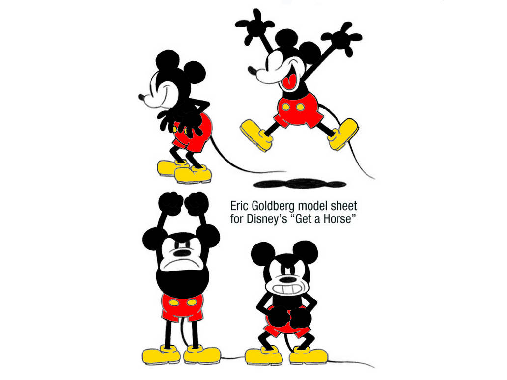 Mickey Mouse other Model Sheet In Color by JonHMeyer1996 on DeviantArt