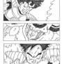 False Super Saiyan Son Gohan vs Freezer Fan Manga2