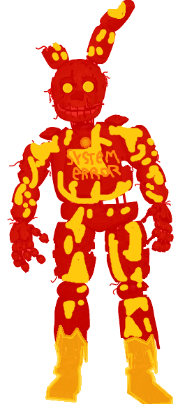 Error 666 Spring Trap System Error Springtrap by 8Mitchael58 on DeviantArt