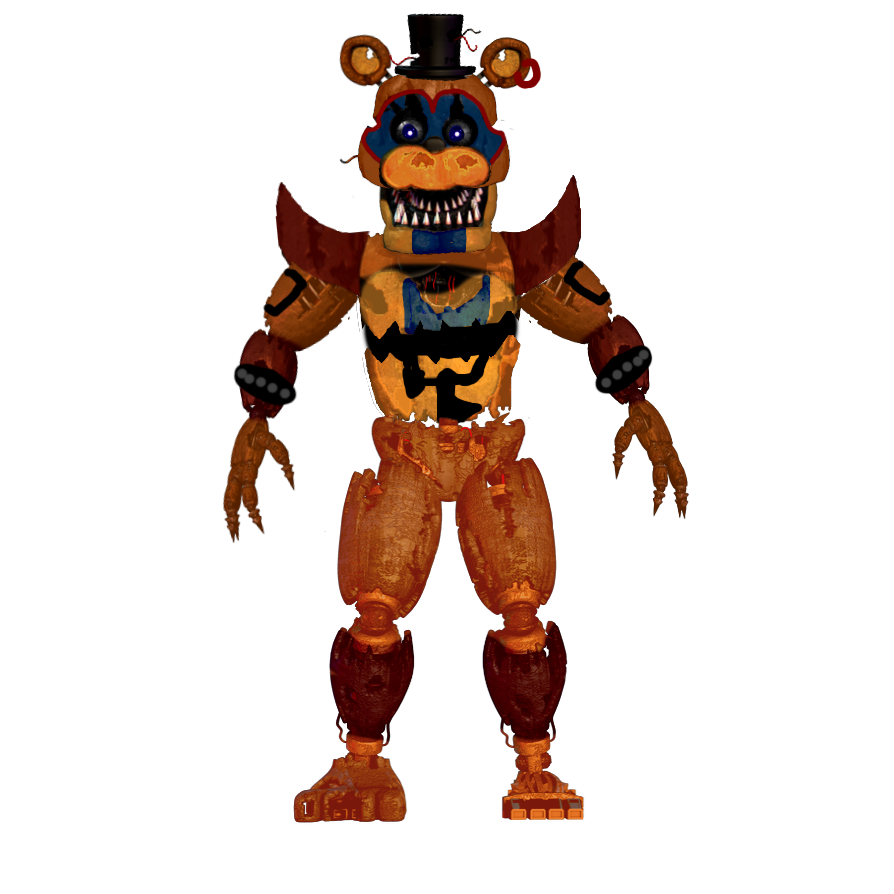 Nightmare Glamrock Freddy (Character Concept) : r/fivenightsatfreddys