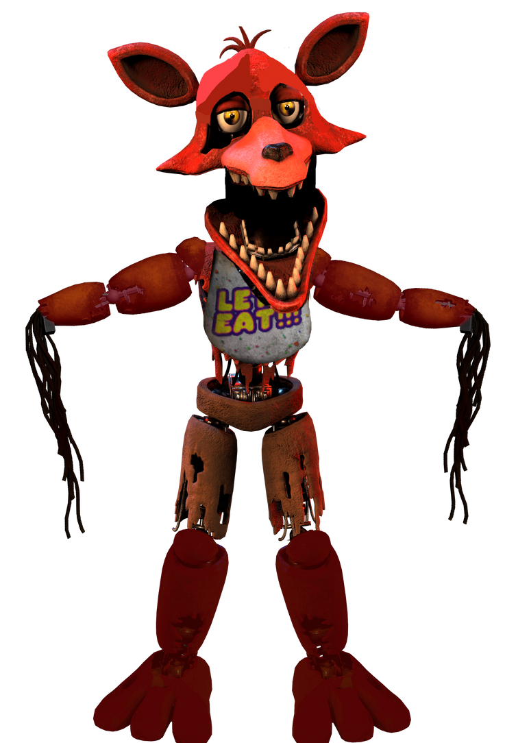 Withered Foxy Fanart by Puff-le-cobra on DeviantArt