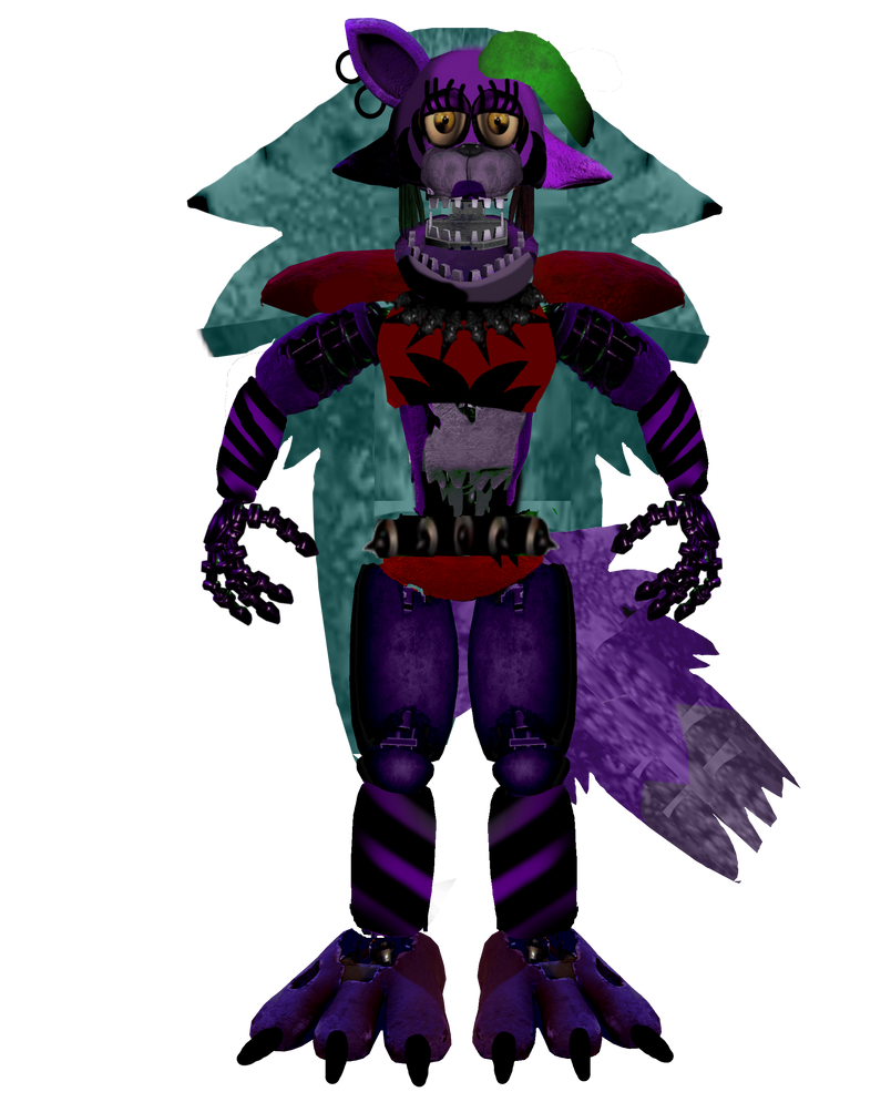 Withered Roxanne wolf by 8Mitchael58 on DeviantArt