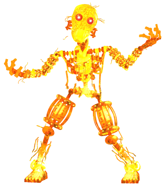 Endo Flaming Springtrap by 8Mitchael58 on DeviantArt