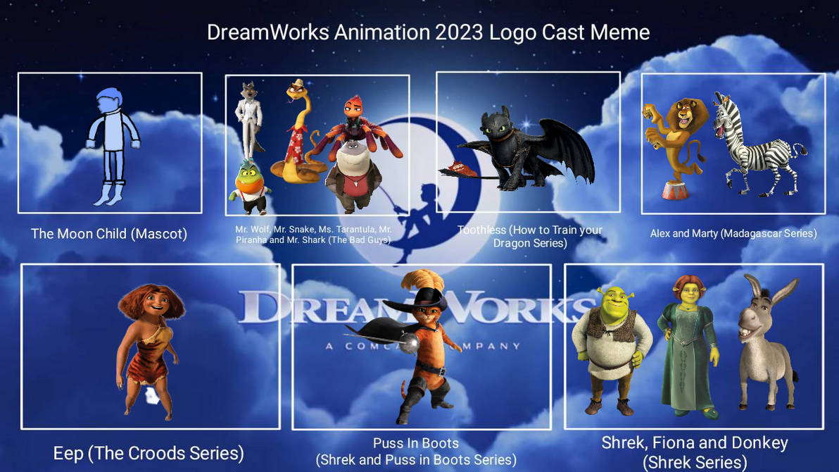 DreamWorks Animation Logo (2023-) by Ethanandbelle on DeviantArt