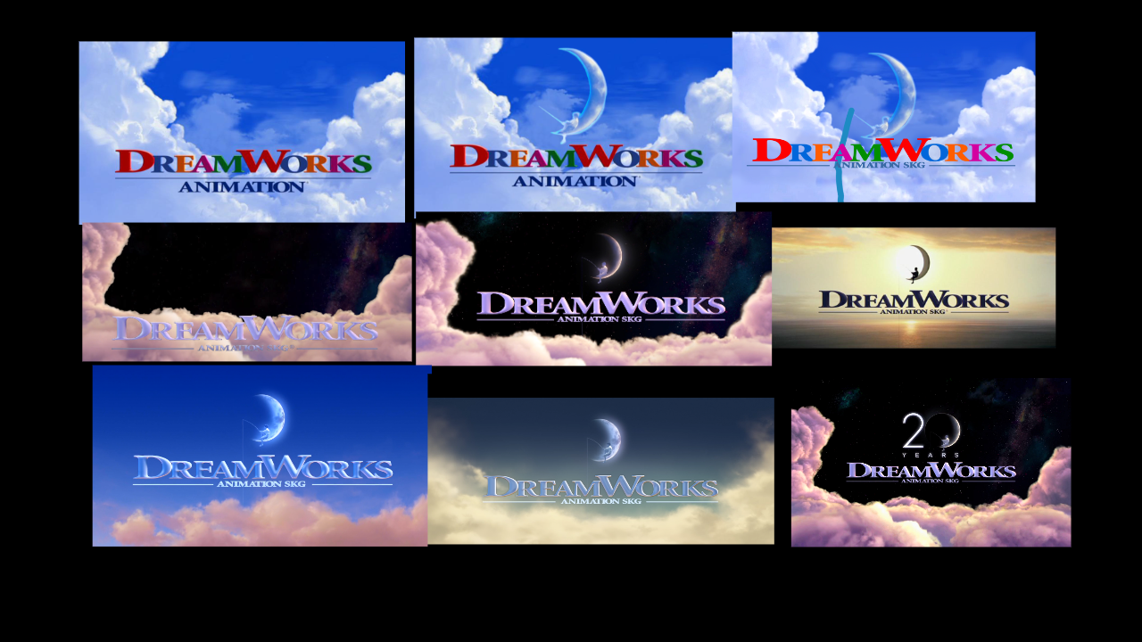 Open Dreamworks Dreamworks Animation Skg Logo 20004 3D Models – PPLI