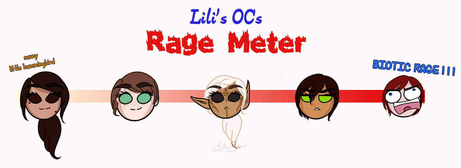 Lili's OCs Rage Meter by LiliumSnow on DeviantArt