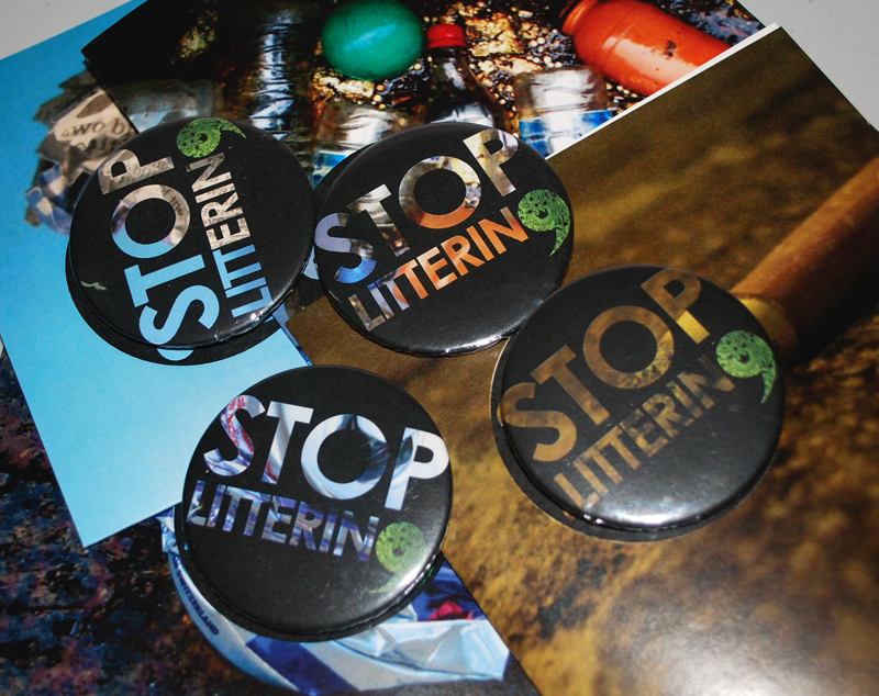 STOPLITTERING.badges