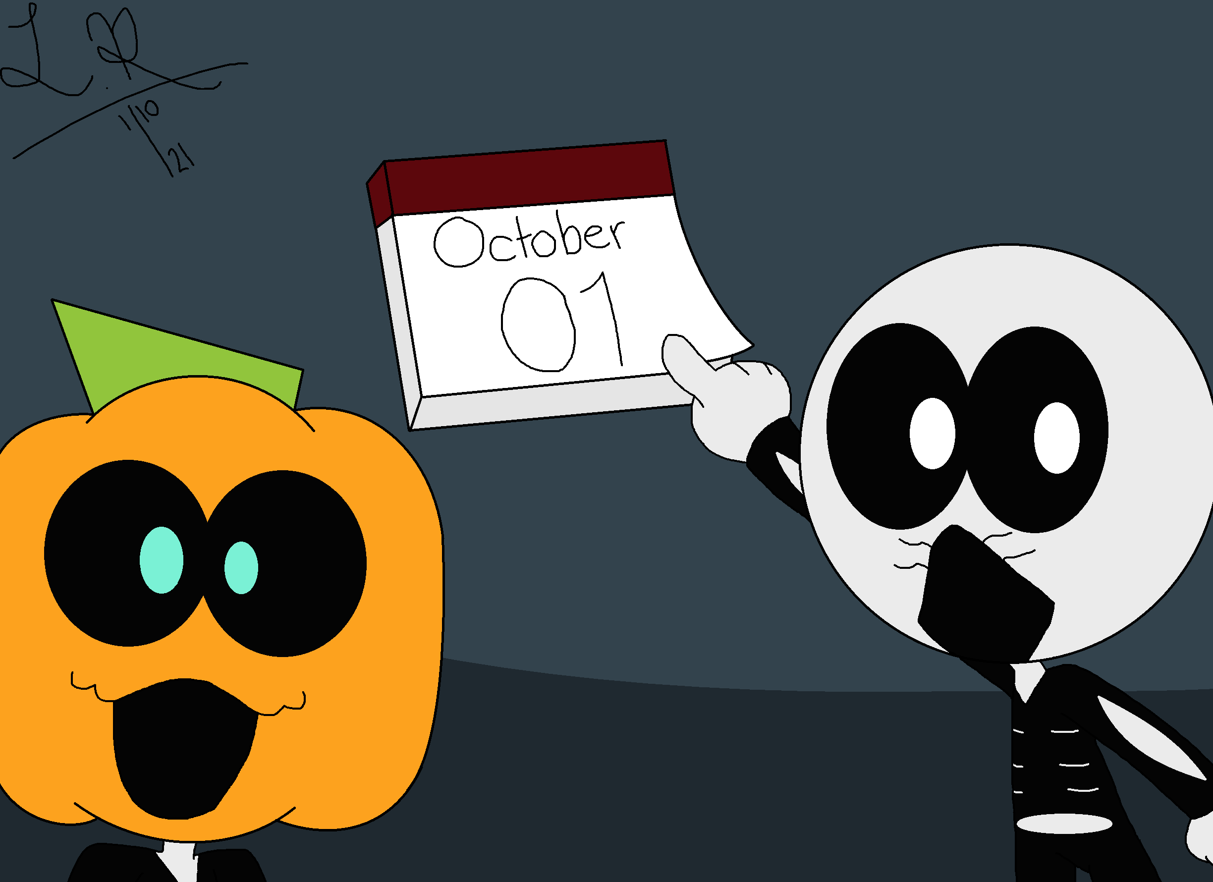 Spooky Month OC's by xXBerryBombXx on DeviantArt