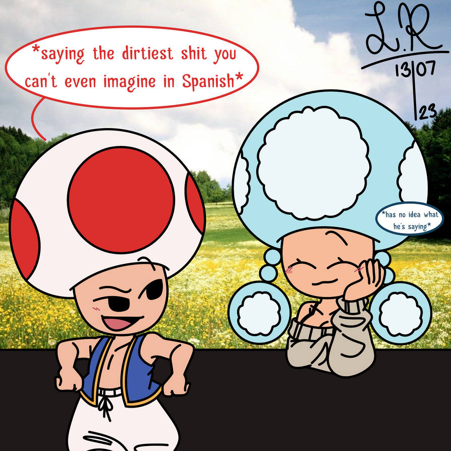 Toad Rizz Spanish Rizz by xXBerryBombXx on DeviantArt