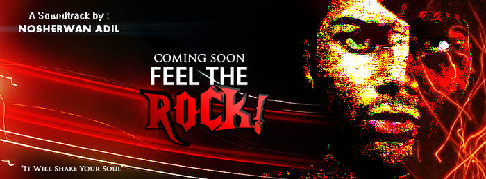 Nosherwan Adil-Feel The ROCK Soundtrack Art Poster