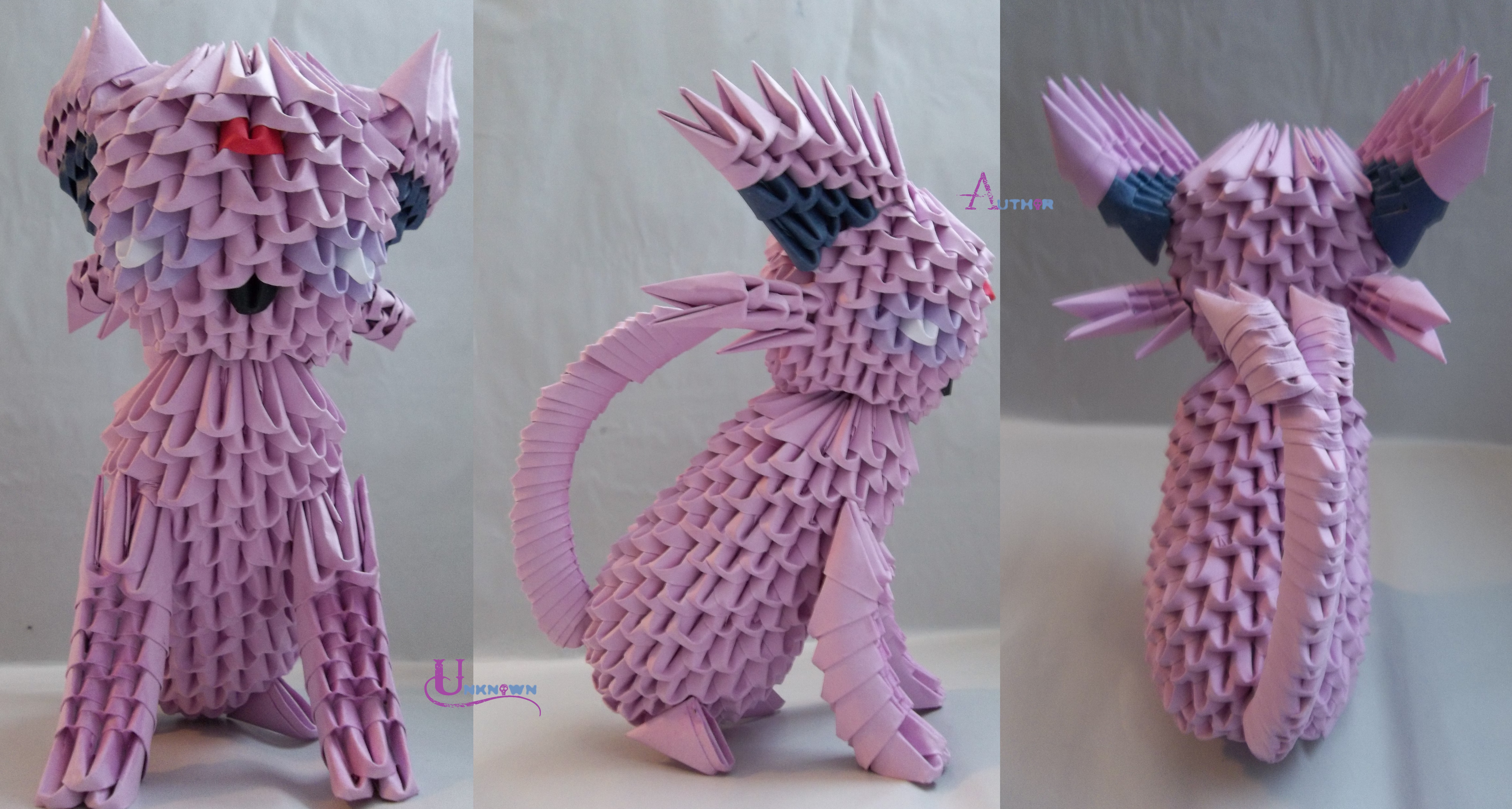 3D Origami - Espeon