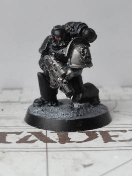 Deathwatch Space Marine with Stalker Boltgun