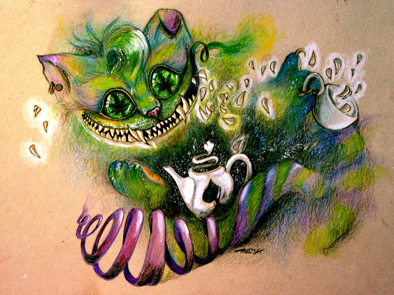 Cheshire cat by Aadavy