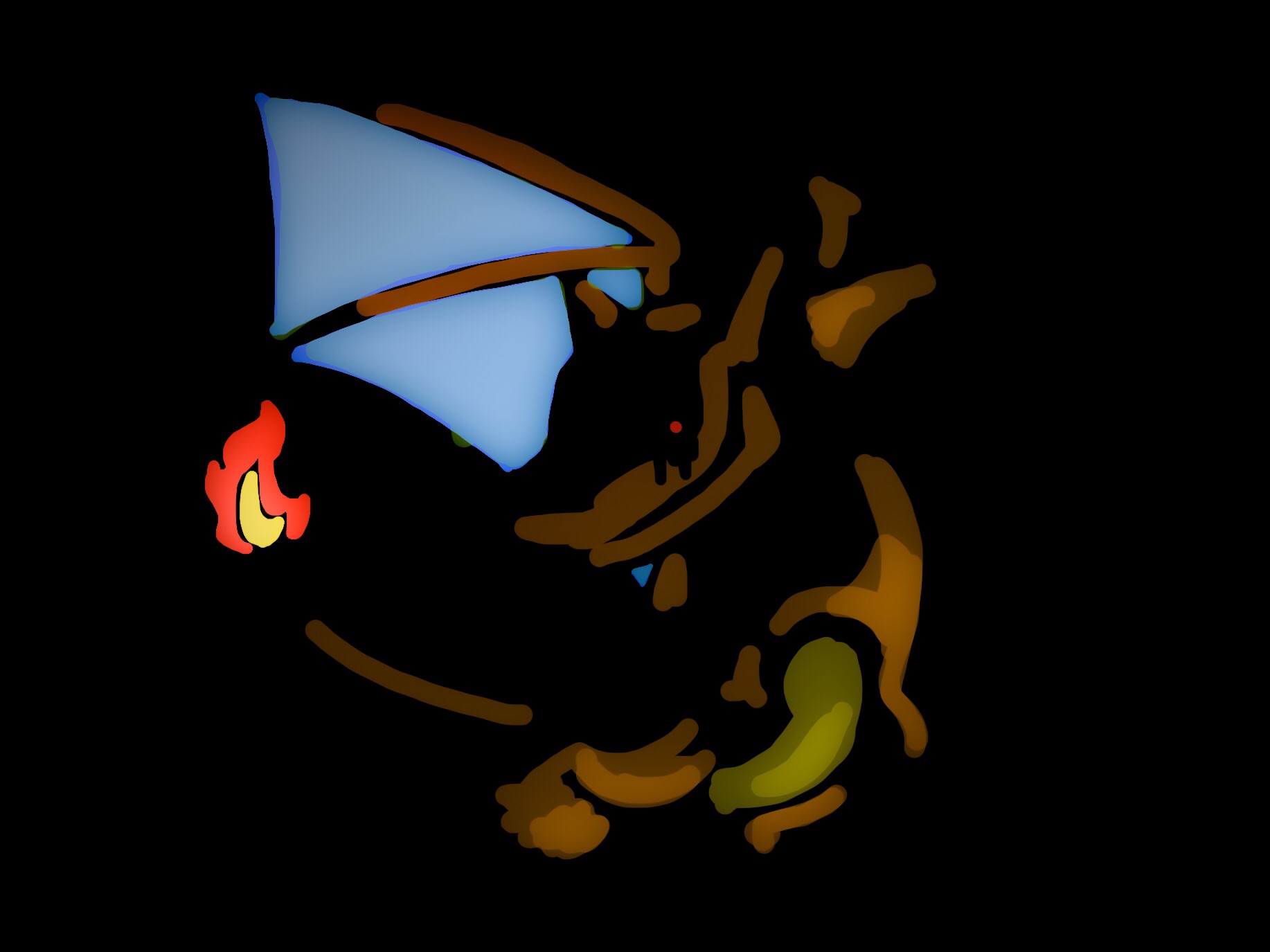 Charizard's Scary Face by Pokemonsketchartist on DeviantArt