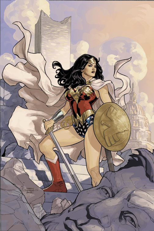 Wonder Woman 13 Cover by TerryDodson