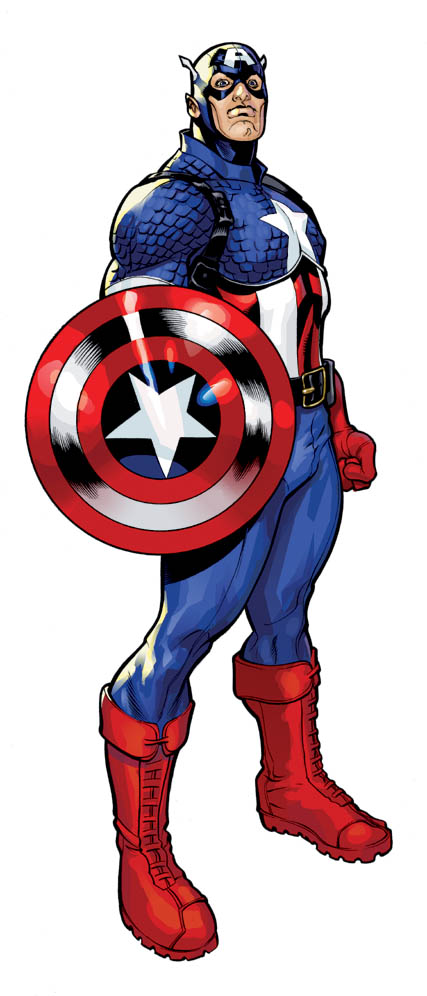 Captain America Color