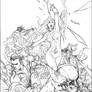 Uncanny X-Men 514 Cover Pencil