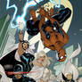 X-Men 7 Cover Colors WIP