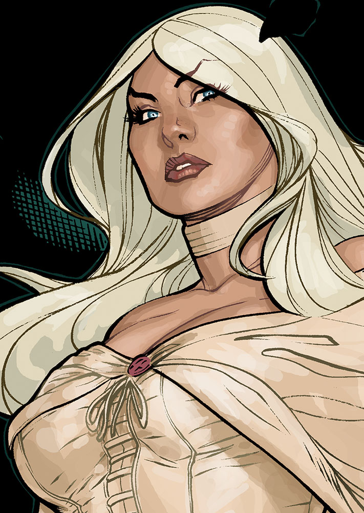 X-Men 8 Emma Frost Detail