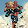 Avenging Spider-Man #9 Cover Colors WIP