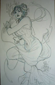 Art Nouveau Wonder Woman Kapow! 2012