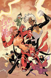 X-Men #5 Variant Cover Color