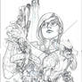 Infinity# 6 Hero Cover Pencil