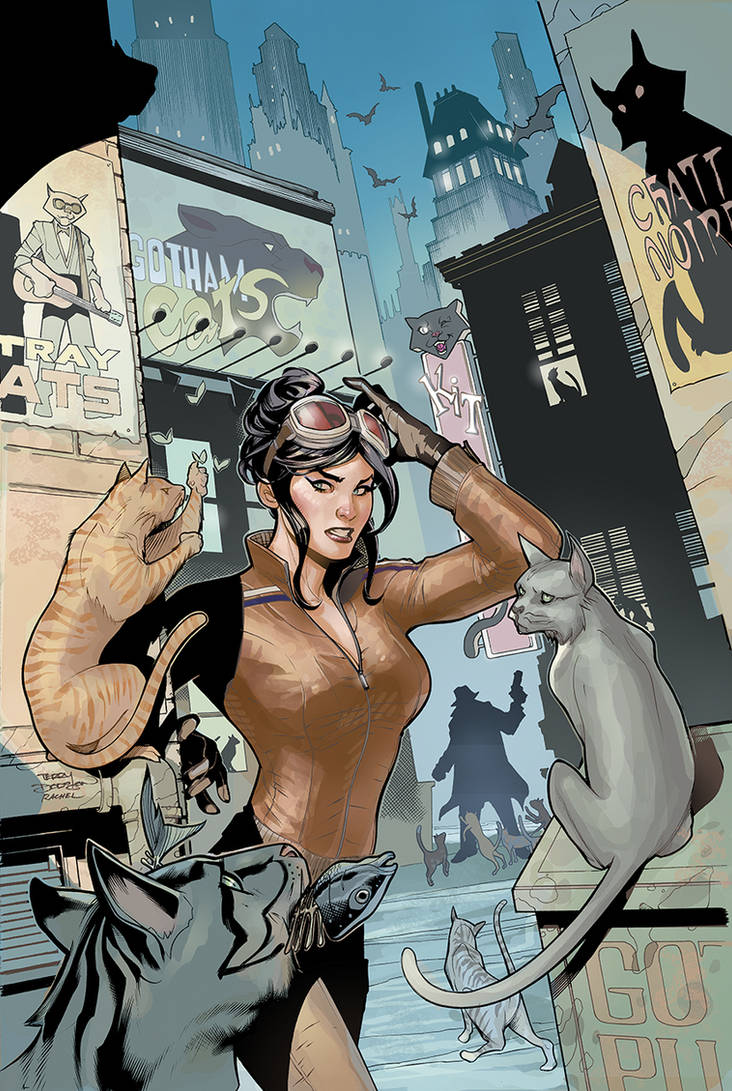 Catwoman 25 Cover Final by TerryDodson