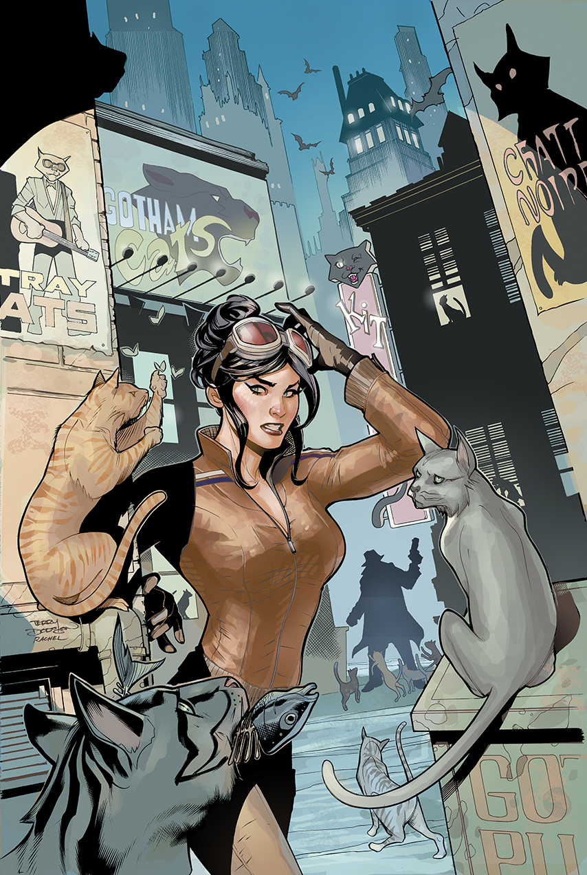 Catwoman 25 Cover Final by TerryDodson